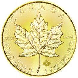 Maple Leaf 1 Unze Gold 