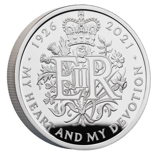 Queen Ellizabeth 95th Birthday coin silver proof 28,28gr Ag proof