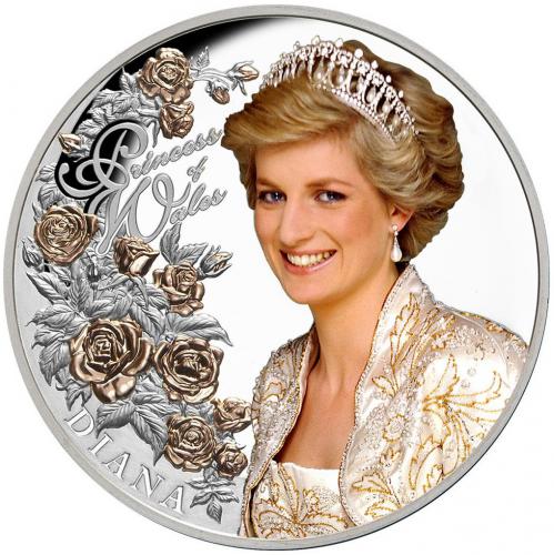 DIANA Princess Of Wales 1 Oz støíbrná mince 2021