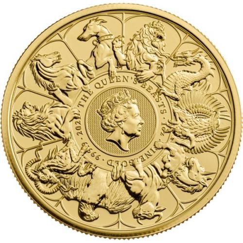 The Queens Beast 1 Oz Au completer BK