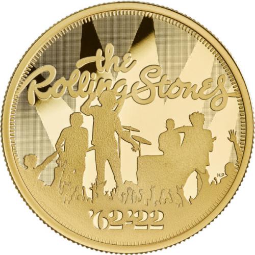 The Rolling Stones 1 OZ Au Proof Gold 