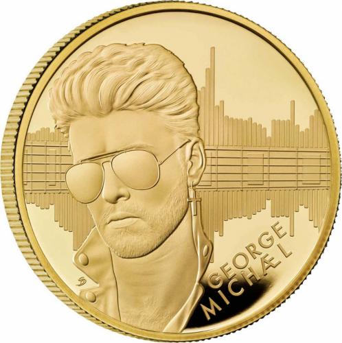 George Michael Music Legends 1/4 Oz Gold Coin Proof