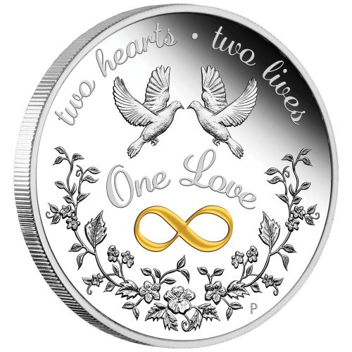 One Love  1oz Silver Proof Coin 1oz - zvìtšit obrázek