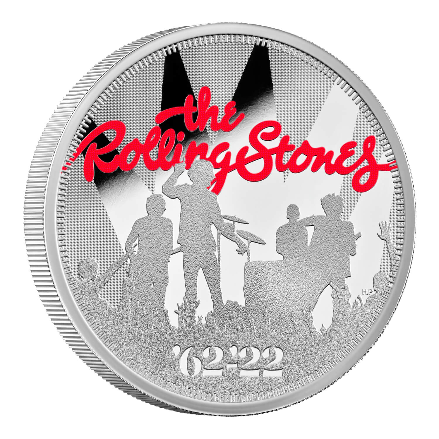 The Rolling Stones 2 OZ Ag Proof  - zvìtšit obrázek