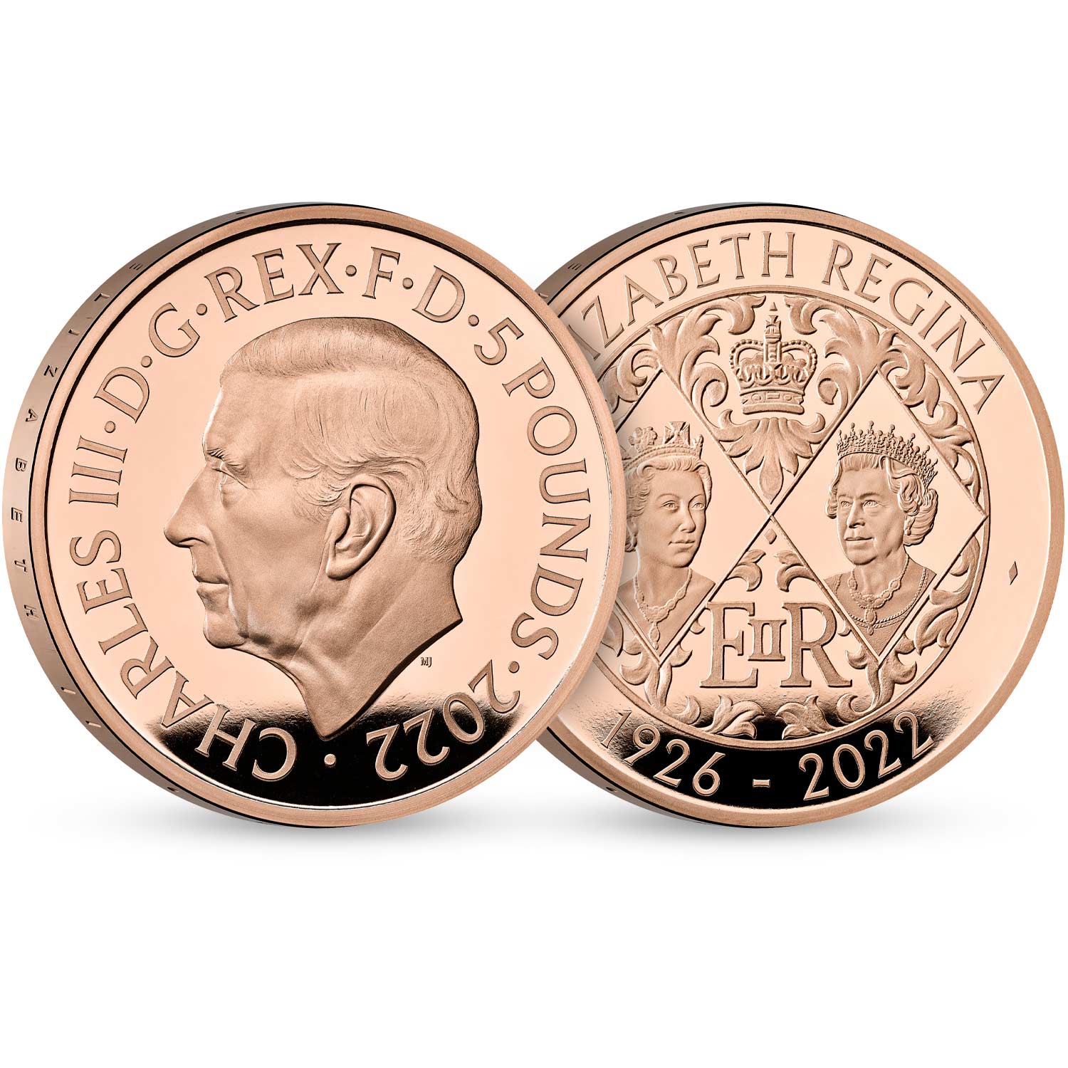 Její Velièenstvo královná Alžbìta II 2022 britská zlatá mince   - zvìtšit obrázek